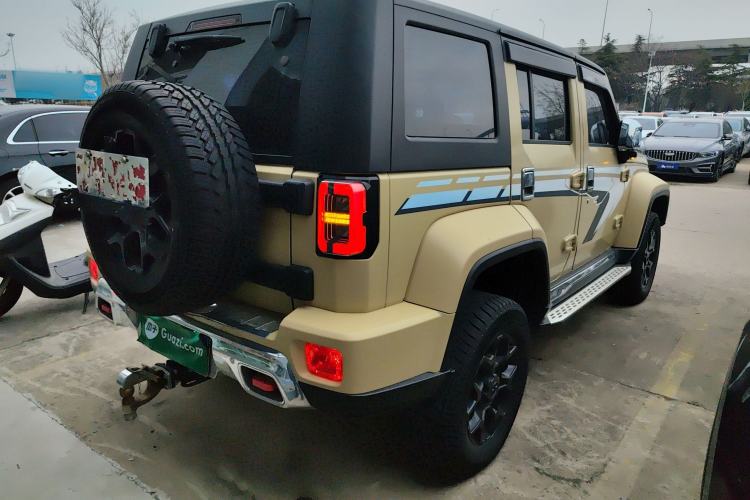 Used BAIC Off-Road BJ40 2019 2.3T Automatic Four-Wheel Drive Ring the Tower Champion Edition China VI Rear Right 45 Deg