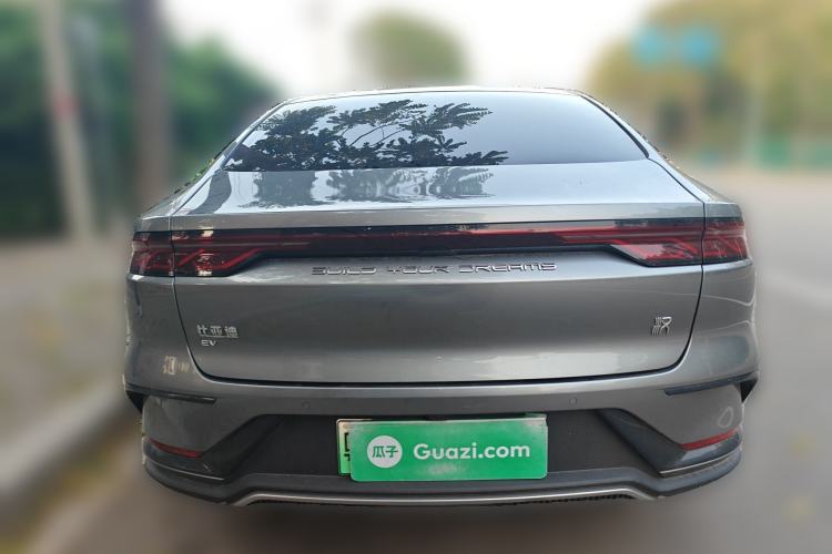 Used BYD Han 2022 EV Genesis Edition 715KM Front-Wheel-Drive Prestige Model Rear