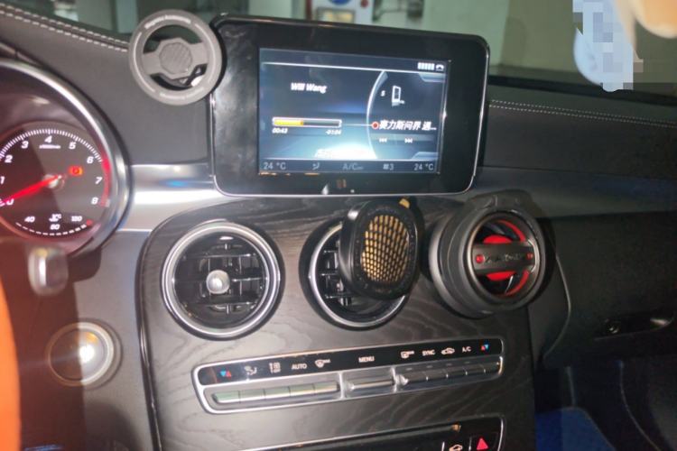 Used Mercedes-Benz C-Class 2015 Restyled C 180 L Sport Edition Audio And AC Panel