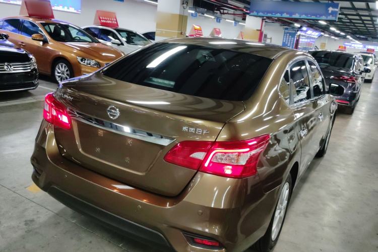 Used Nissan Sylphy 2019 1.6XV CVT Smart Connect Luxury Edition China VI Standard Rear Right 45 Deg