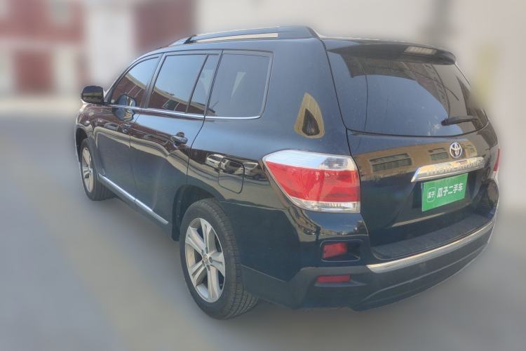 Used Toyota Highlander 2012 2.7L Two-Wheel Drive 7-Seater Luxury Edition Rear Left 45 Deg