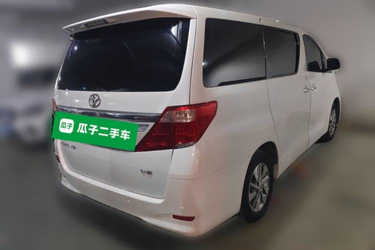 Used Toyota Alphard 2011 3.5L Luxury Edition Rear Right 45 Deg