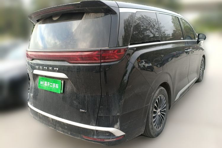 Used Denza D9 2022 DM-i 1040 Prestige Model Rear Right 45 Deg