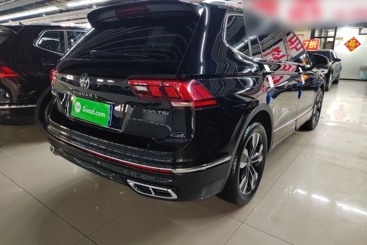 Used Volkswagen Tiguan L 2024 Outstanding Model 330TSI Automatic Two-Wheel Drive R-Line Dragon Glory Edition Rear Right 45 Deg