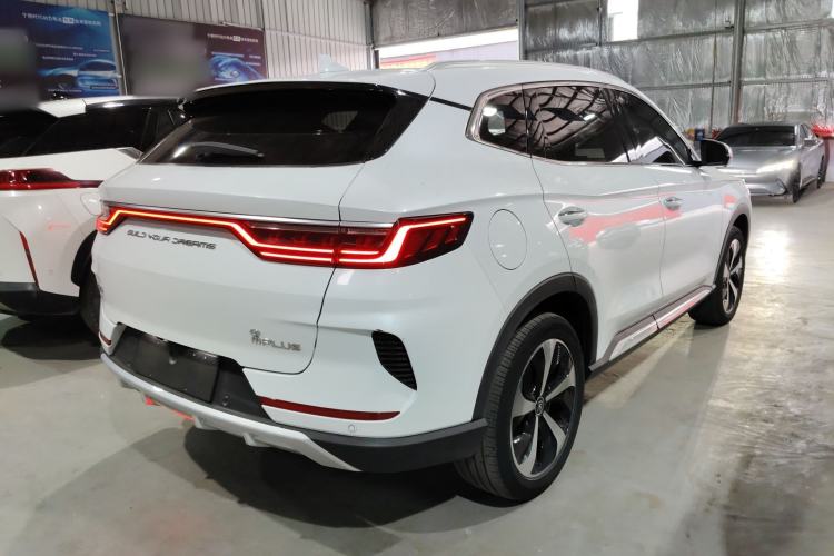 Used BYD Song PLUS New Energy 2021 EV Deluxe Model Rear Right 45 Deg