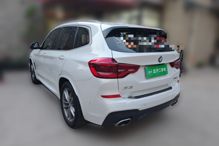 Used BMW X3 2020 xDrive25i M Sport Package Rear Left 45 Deg