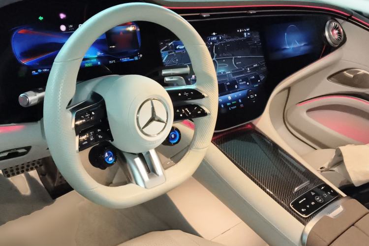 Used Mercedes-Benz EQS AMG 2022 AMG EQS 53 4MATIC+ Center Console