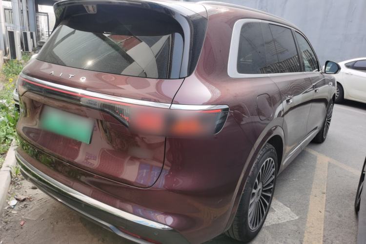 Used Hima AITO M8 2025 Extended-Range Max+ Version 53.4 kWh 5-Seater Edition Rear Right 45 Deg