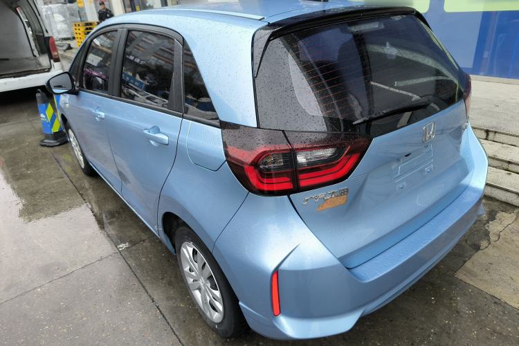 Used Honda Fit 2021 1.5L CVT Trend Edition Rear Left 45 Deg