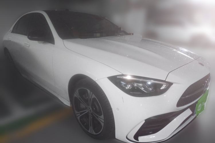 Used Mercedes-Benz C-Class 2022 C 260 L Obsidian Night Sport Edition Front Right 45 Deg