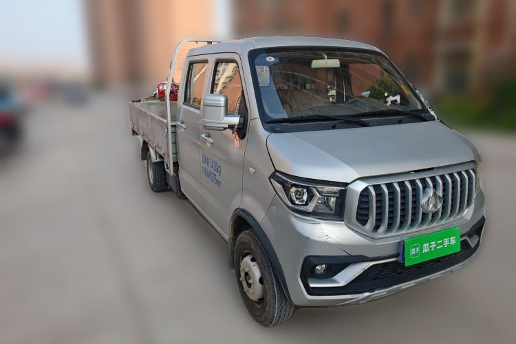 Used CHANGAN KAICHENG Shenqi T30 2021 1.6L Luxury Model Double Cab 3.01-meter Standard Vehicle DAM16KR Front Right 45 Deg