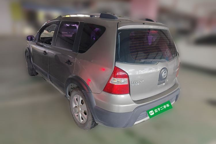 Used Nissan Livina 2010 JINRUI Edition 1.6L Automatic Standard Model Rear Left 45 Deg