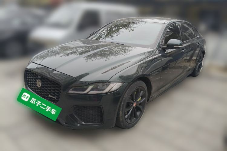 Used Jaguar XFL 2021 XFL 2.0T P250 All-Wheel-Drive Shimmering Black Sport Edition