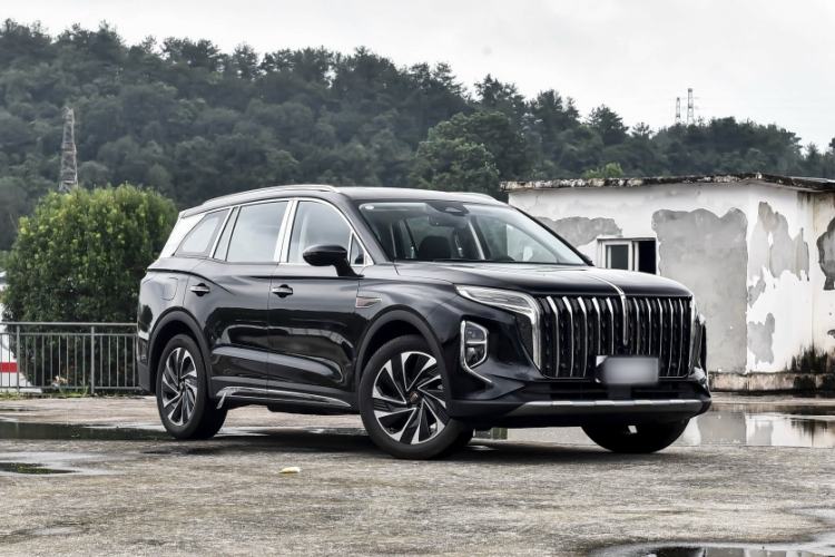 Used Hongqi HS7 PHEV 2024 2.0T PHEV Four-Wheel Drive Flagship Edition 6 Seats Exterior 3