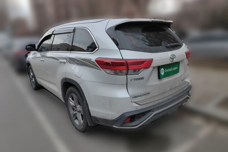 Used Toyota Highlander 2018 2.0T Four-Wheel Drive Luxury Version 7 Seats China VI Standard Rear Left 45 Deg