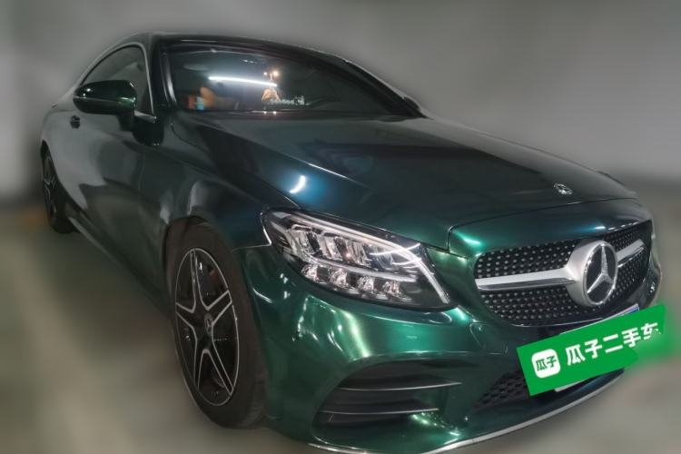 Used Mercedes-Benz C-Class 2019 C 260 Coupe Front Right 45 Deg