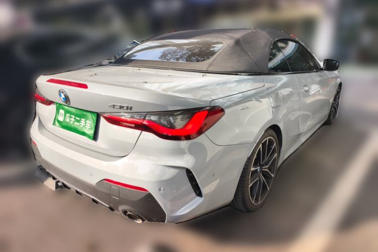 Used BMW 4 Series 2022 Second Facelift 430i Convertible M Sport Night Edition Package
