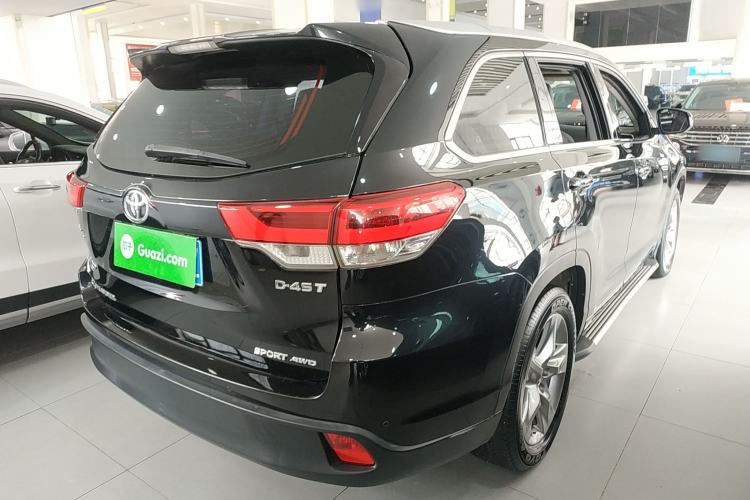 Used Toyota Highlander 2018 2.0T Four-Wheel Drive Luxury Version 7 Seats China VI Standard
