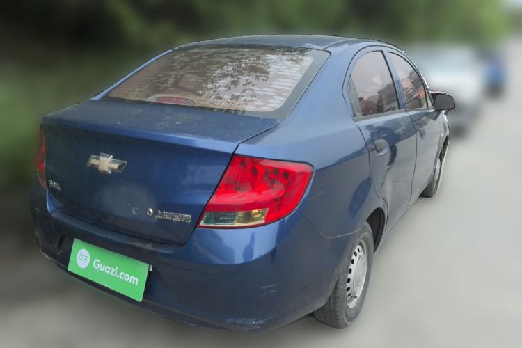 Used Chevrolet Sail 2010 Sedan 1.2L Manual Fashion Edition Rear Right 45 Deg