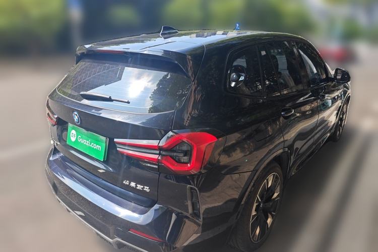 Used BMW iX3 2022 Updated Leading Type Rear Right 45 Deg