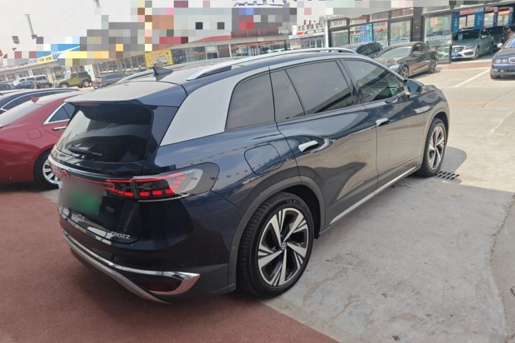 Used Volkswagen ID.6 CROZZ 2021 Long-Range PRO Edition Rear Right 45 Deg