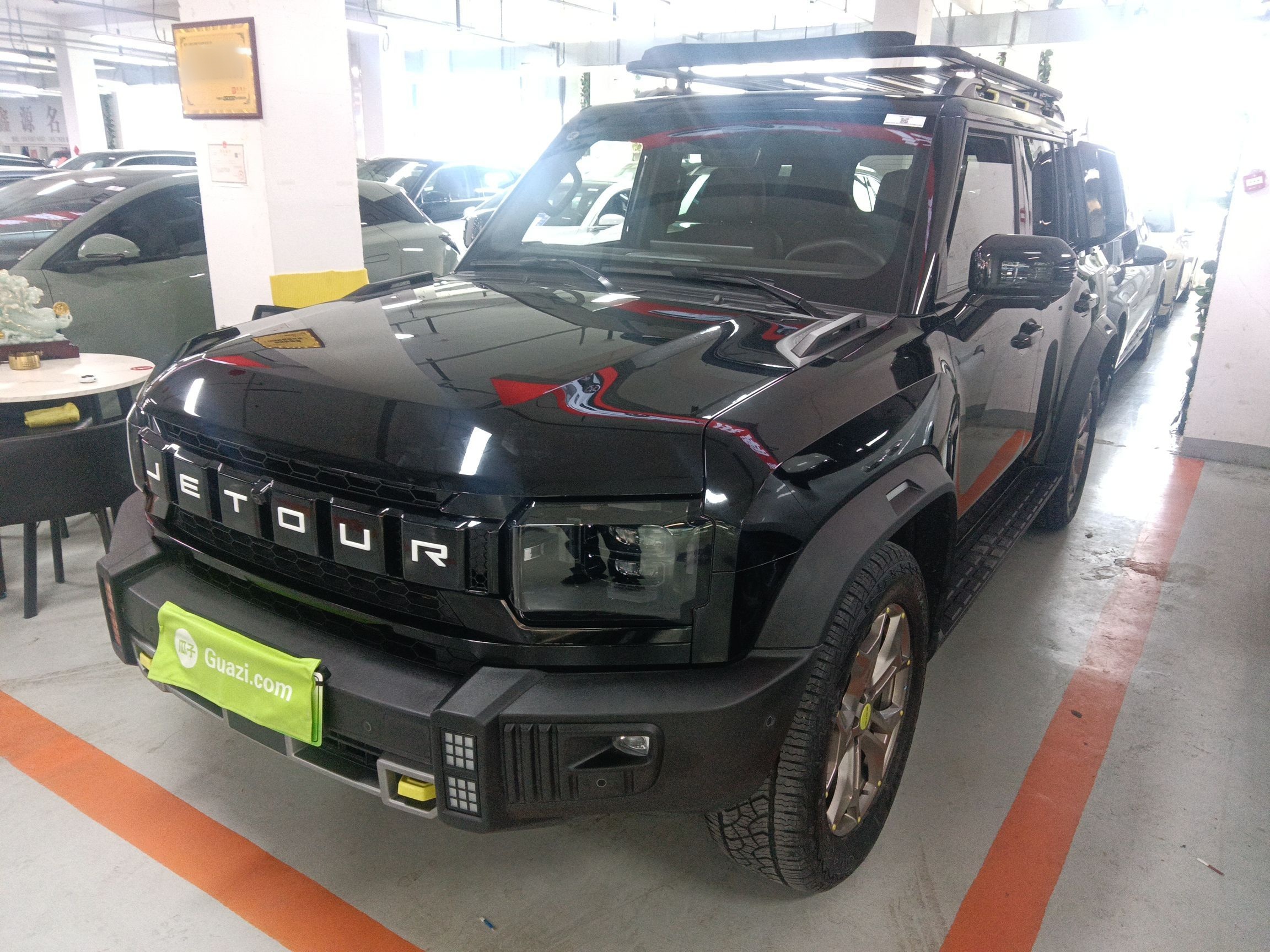 Parte inferior delantera