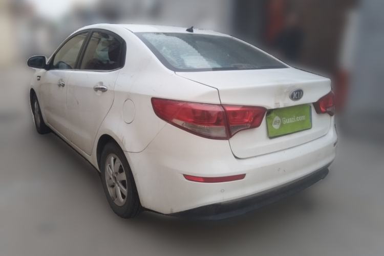 Used Kia K2 2015 Sedan 1.4L MT GLS Rear Left 45 Deg