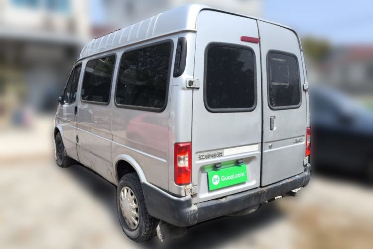 Used JMC Transit 2017 2.8T Commercial Version Short Wheelbase Mid-Roof 6/7/8-Seater JX493 Rear Left 45 Deg