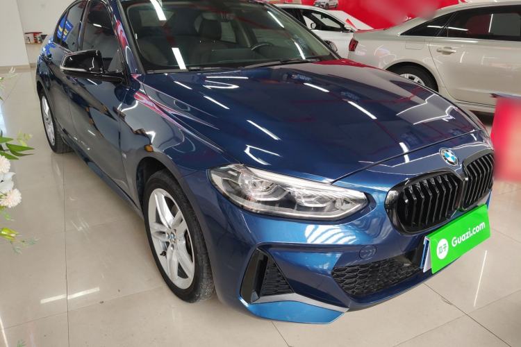 Used BMW 1 Series 2021 Revised 120i M Sport Night Edition Front Right 45 Deg