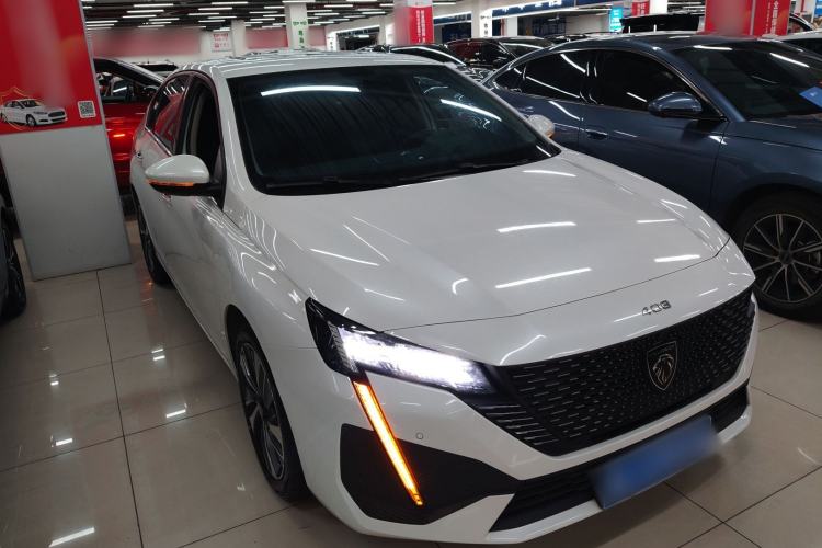 Used Peugeot 408 2022 1.6T Light-Chasing Edition Front Right 45 Deg