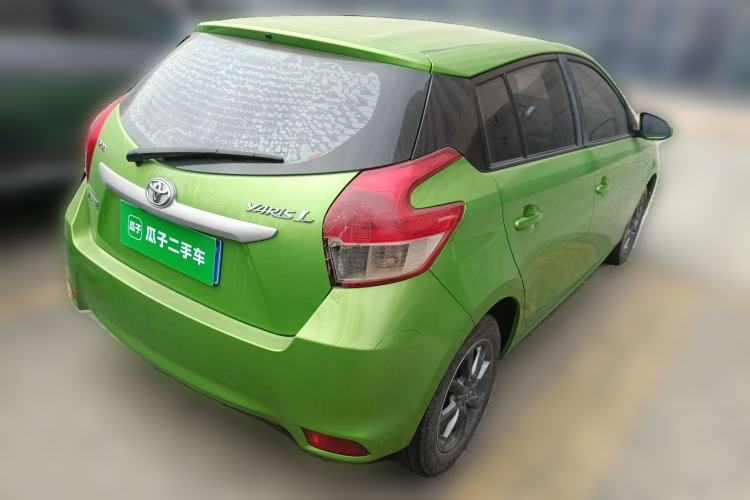 Used Toyota YARiS L Zhi Xuan 2015 1.5G Automatic Xuan Dong Sunroof Special Edition Rear Right 45 Deg