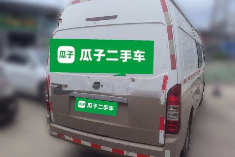 Used Foton Scenic G9 2017 2.4L Gasoline Cargo Van Commercial Version Long Wheelbase Model 4G69 Rear