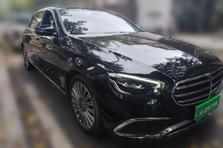 Used Mercedes-Benz E-Class 2021 E 300 L Stylish Model Front Right 45 Deg