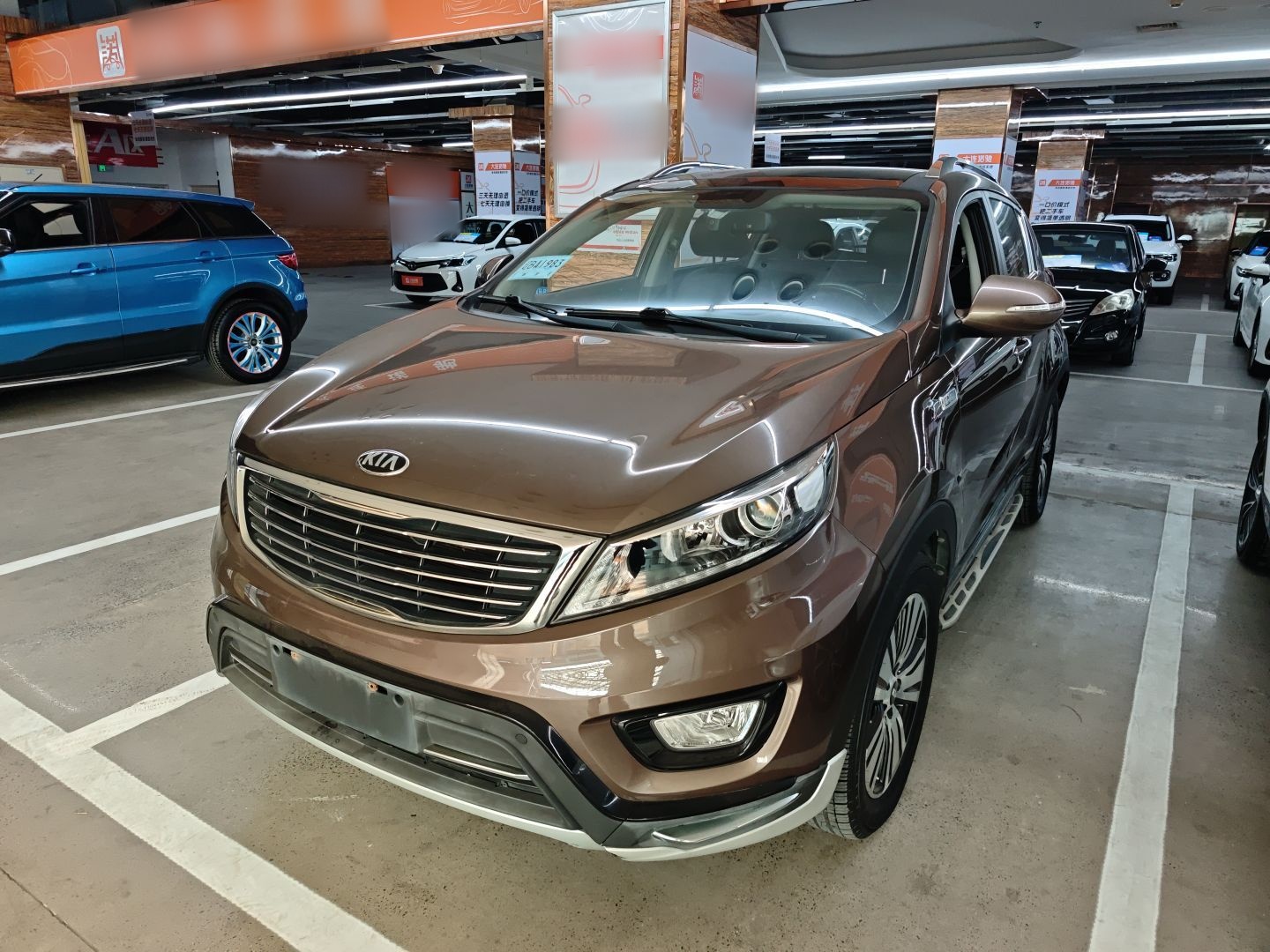 Parte inferior delantera