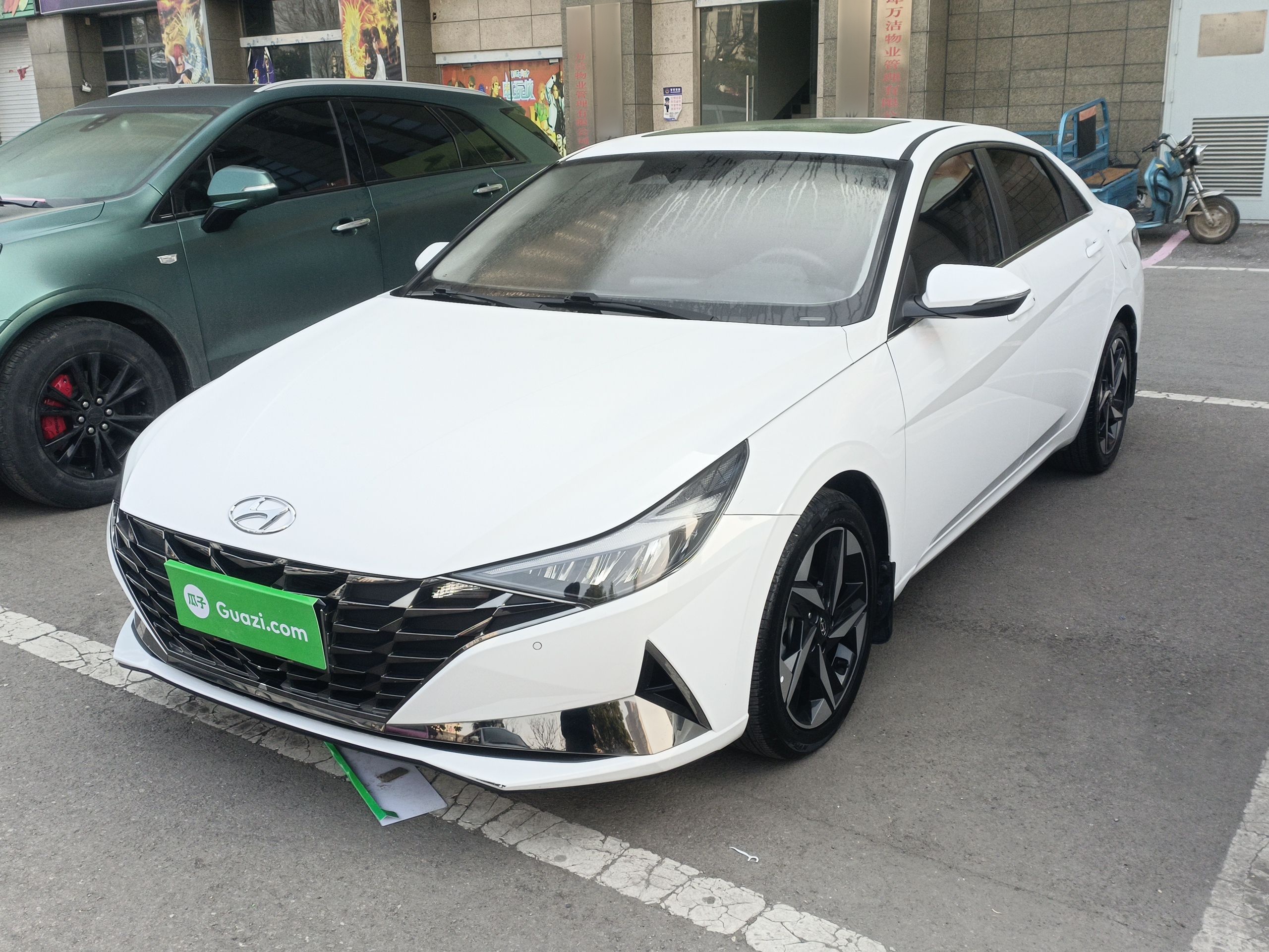 Parte inferior delantera