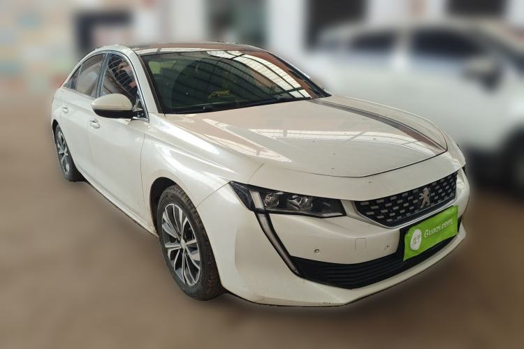 Used Peugeot 508 2019 508L 400THP PureTech Driving Control Version China VI Standard Front Right 45 Deg