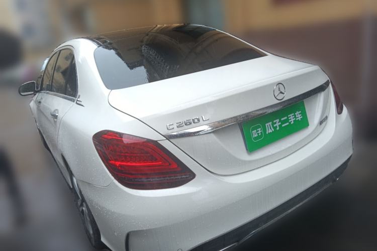 Used Mercedes-Benz C-Class 2019 C 260 L Sport Edition Rear Left 45 Deg