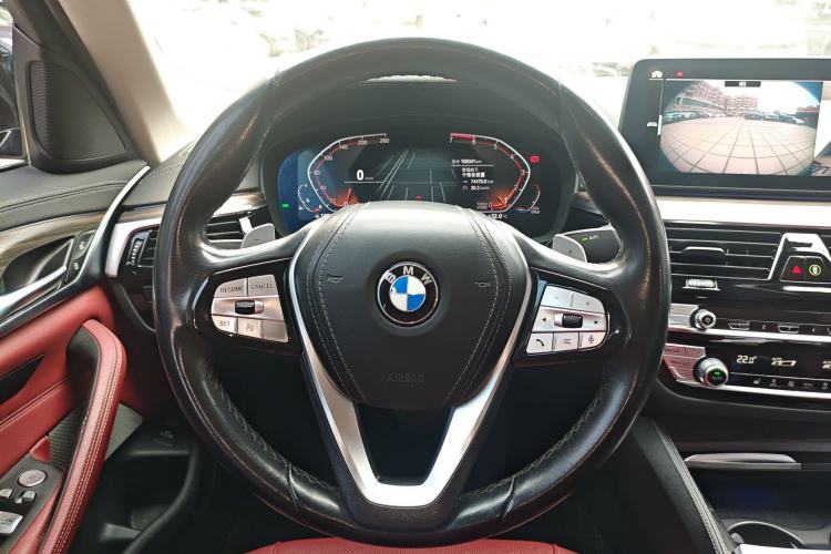 Used BMW 5 Series 2021 530Li Leading Luxury Package Steering Wheel