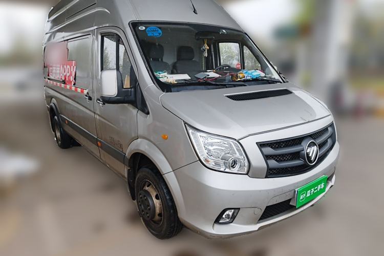 Used Foton Toano 2023 Cummins 2.8T Manual Jixiang Van Extended Wheelbase Ultra-High Roof Rear Dual Tires 3-Seater
