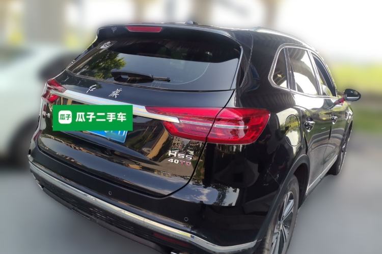 Used Hongqi HS5 2019 2.0T Smart Connect Flagship Edition Rear Right 45 Deg