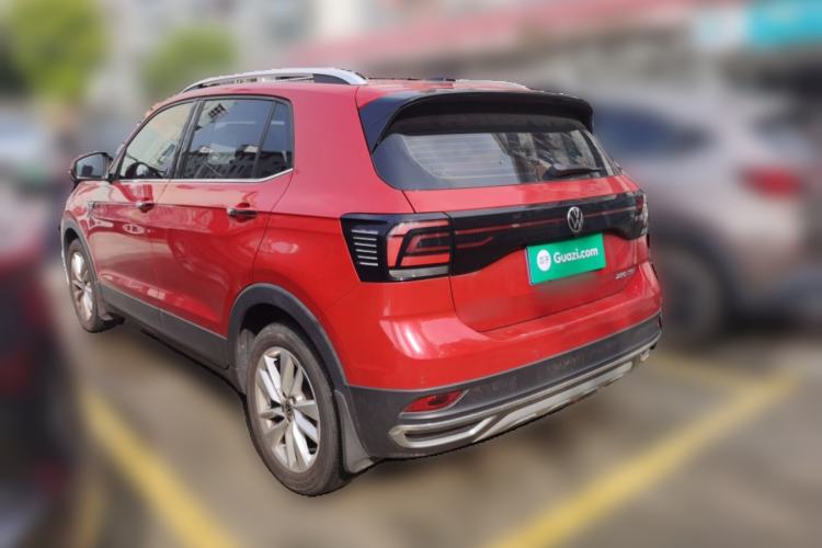 Used Volkswagen T-Cross 2021 280TSI DSG Comfort Edition Rear Left 45 Deg