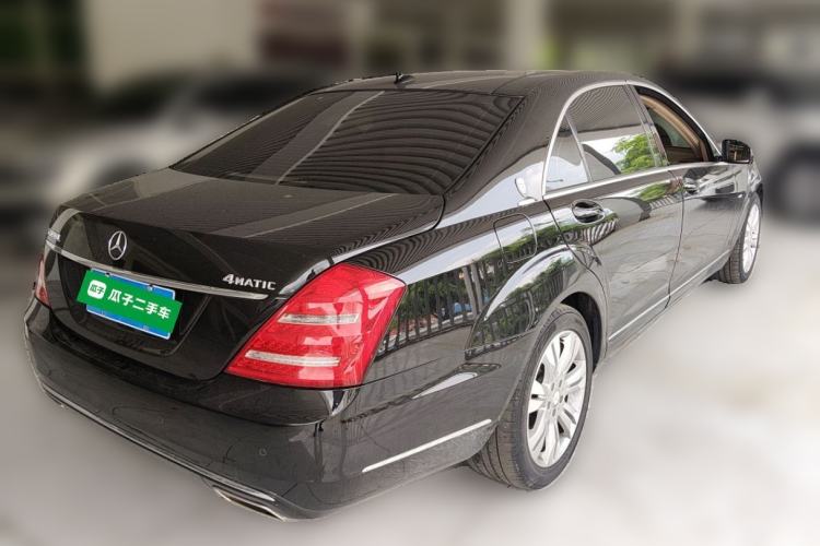 Used Mercedes-Benz S-Class 2010 S 350 L Luxury Model Rear Right 45 Deg