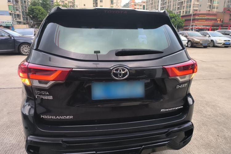 Used Toyota Highlander 2018 2.0T Four-Wheel Drive Luxury Version 7 Seats China VI Standard