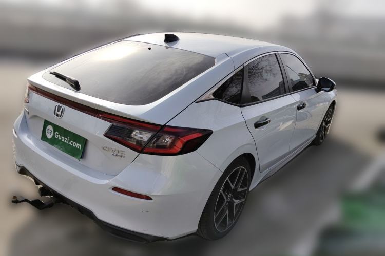 Used Honda Civic 2023 HATCHBACK 2.0L eHEV Extreme Control Edition Rear Right 45 Deg