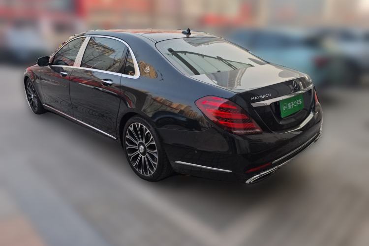 Used Mercedes-Benz Maybach S-Class 2020 S 450 4MATIC Collector's Edition Rear Left 45 Deg