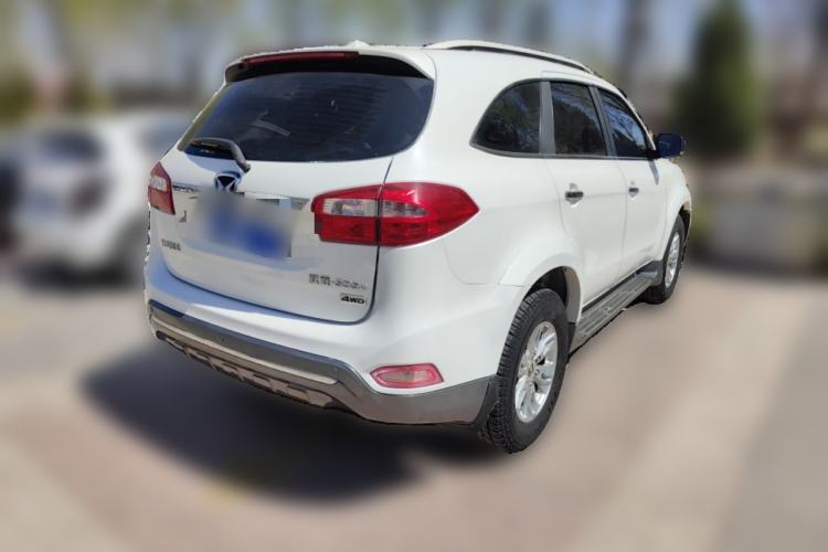 Used JMC Yusheng S350 2016 2.0T Automatic All-Wheel Drive Gasoline Luxury Version with Sunroof 5 Seats Rear Right 45 Deg