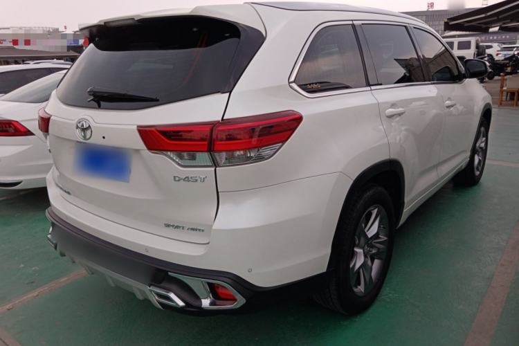 Used Toyota Highlander 2018 2.0T Four-Wheel Drive Prestige Version 7 Seats China VI Standard