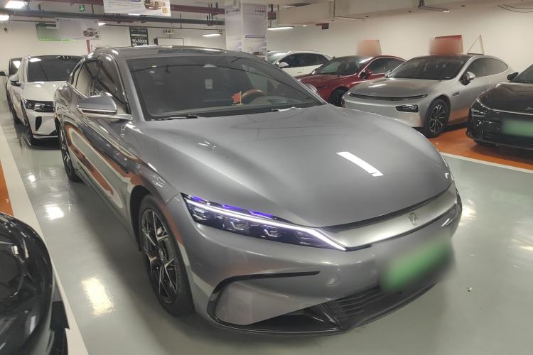 Used BYD Han 2022 EV Genesis Edition 715KM Front-Wheel-Drive Prestige Model Front Right 45 Deg