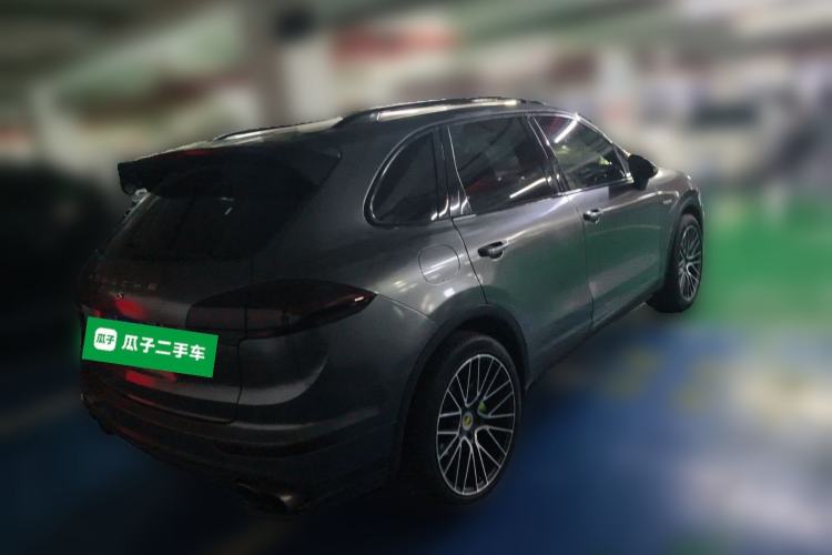 Used Porsche Cayenne 2016 Cayenne Platinum Edition 3.0T Rear Right 45 Deg