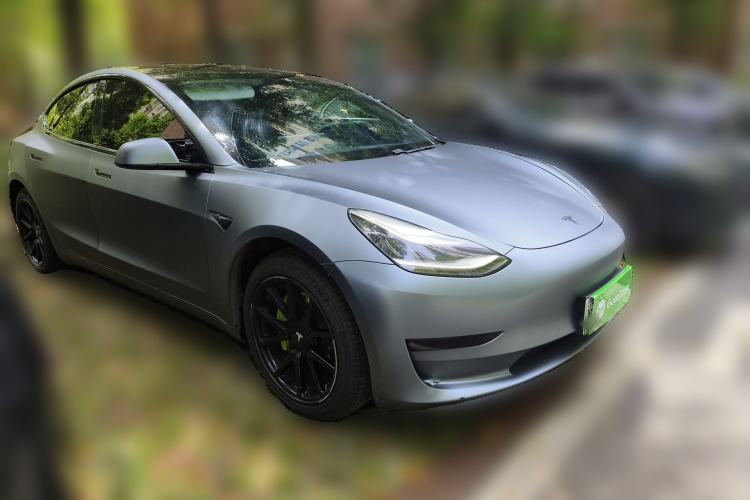 Used Tesla Model 3 2019 Standard Range Rear-Drive Upgraded Version Front Right 45 Deg